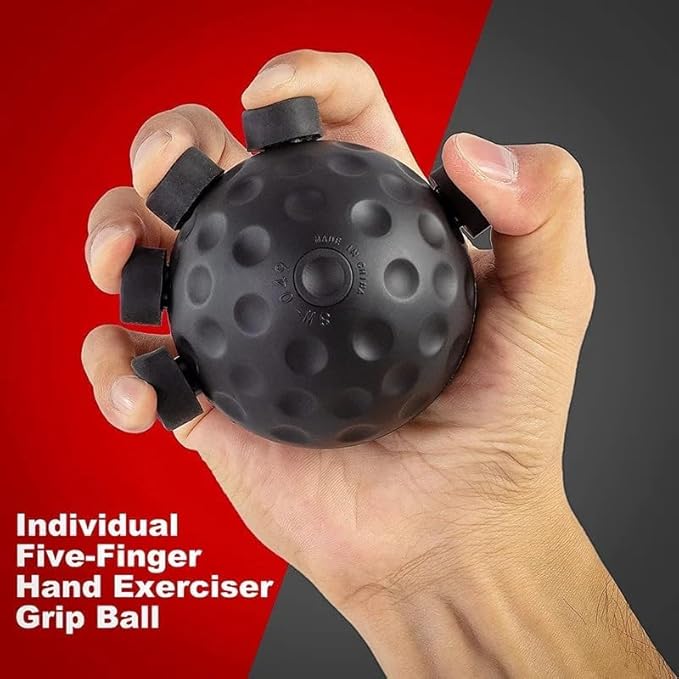 Finger Grip Strengthener, Gripmaster Hand Exerciser!