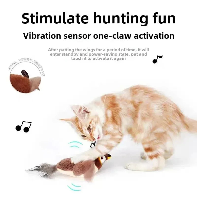 Cat Interactive Bird Toy